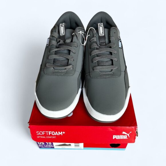 PUMA Men's Skate Sneaker SoftFoam Lace Up Shoes Gray Size 10 - Picture 9 of 9